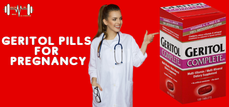 Geritol Pills for pregnancy
