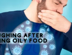 Coughing After Eating oily fish food