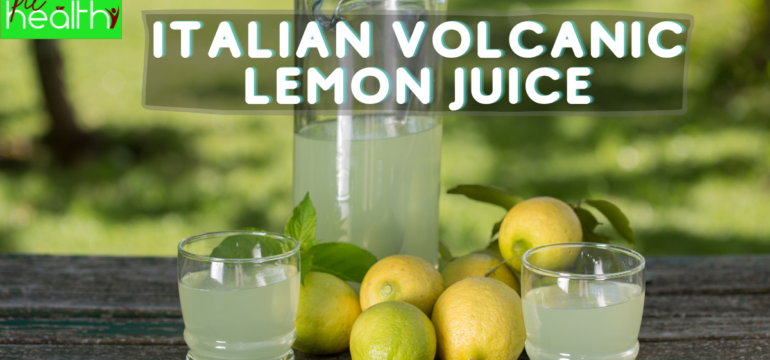 Lemon Volcanic Juice
