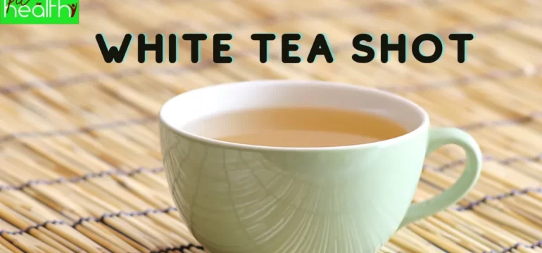 White Tea shot with healthy body