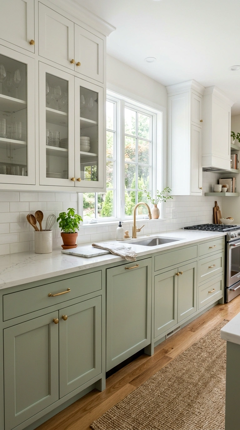 24 Simple Kitchen Makeover Ideas for DIY and Budget-Friendly Updates 2 001 Paint Kitchen Cabinets A kitchen with freshly pain
