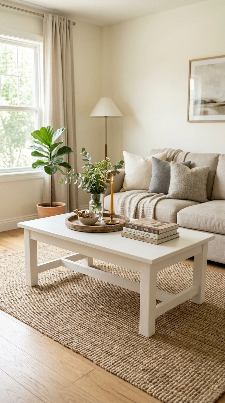 006 Repaint Wood Furniture A freshly painted white woo