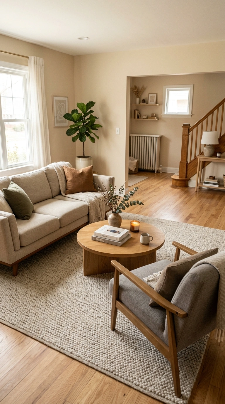015 Rearrange Your Furniture A living room with a sofa