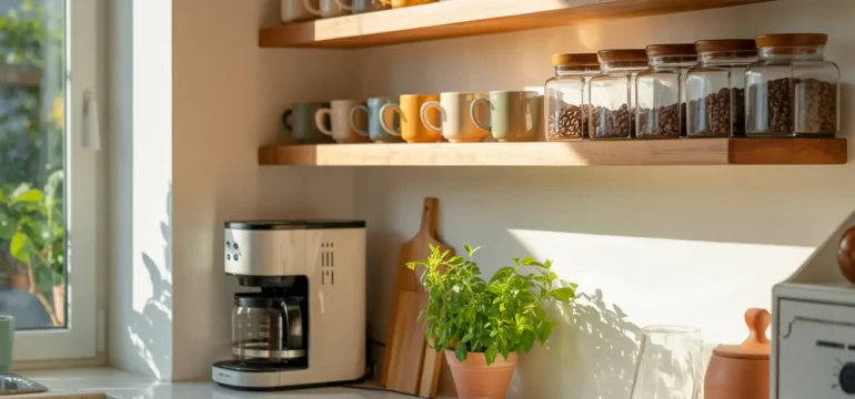 19 Coffee Station Setups That Bring Café Vibes Home 1 19 Coffee Station Setups That Bring Café Vibes Home