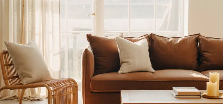 21 Living Room Ideas Built Around the Chocolate Brown Couch Trend