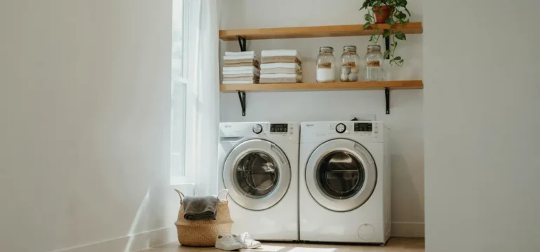 Modern Laundry Room Shelf Ideas for a Stylish Space