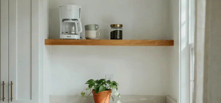Coffee Bar Ideas for Small Kitchens