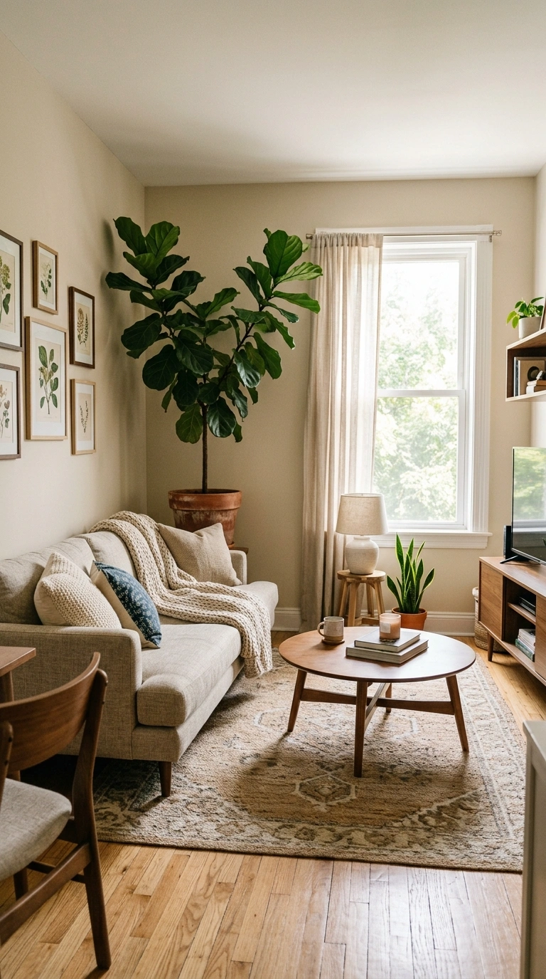 Small Living Room Layouts That Actually Work (22 Ideas) 5 004 Diagonal Furniture Placement A square small living 2