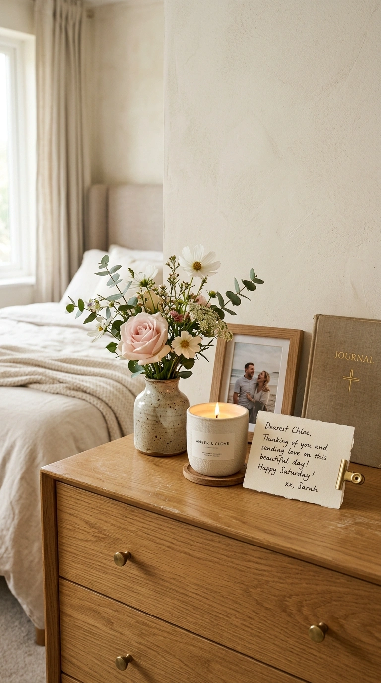 Setting Up a Guest Bedroom? Start Here (13 Essentials) 13 012 Personal Touches Decor A dresser styled with a sma