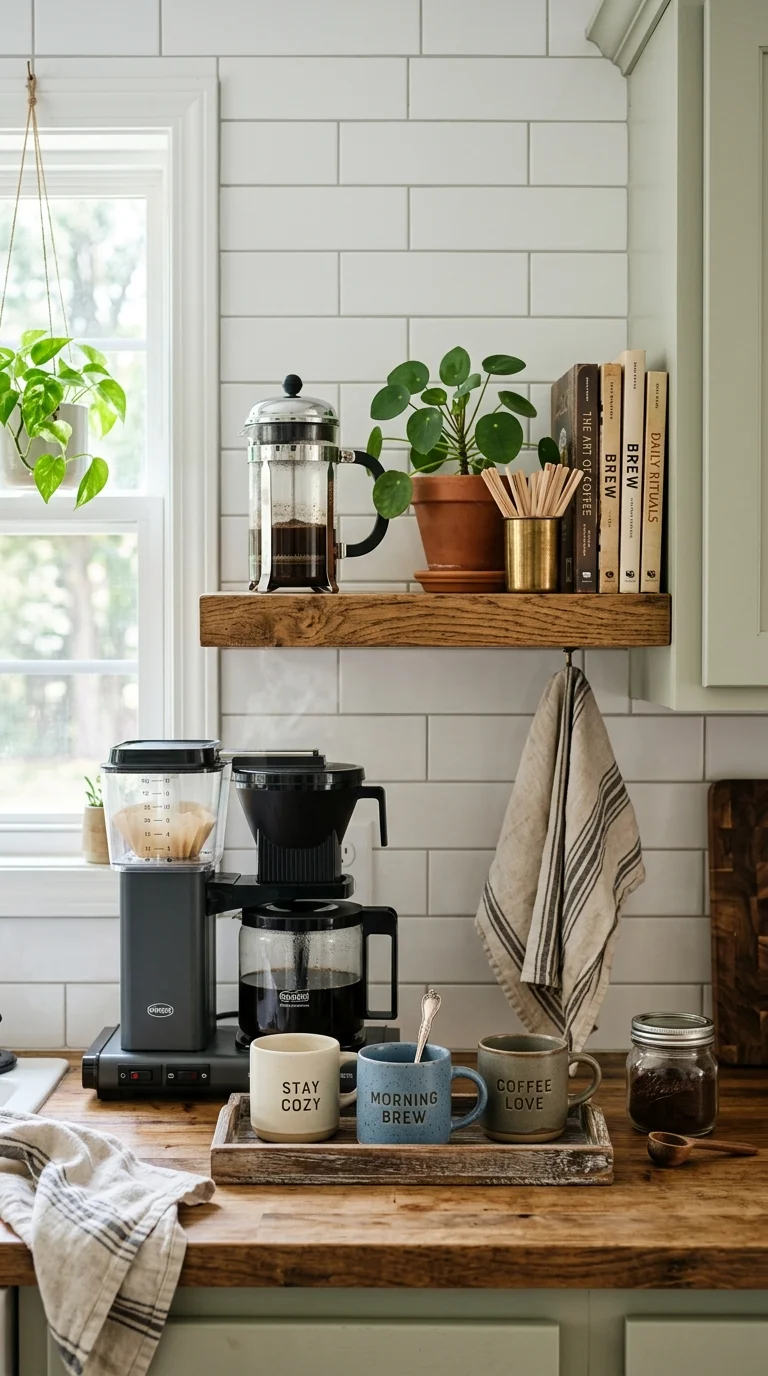 019 Charming Coffee Corner A dedicated kitchen coffee