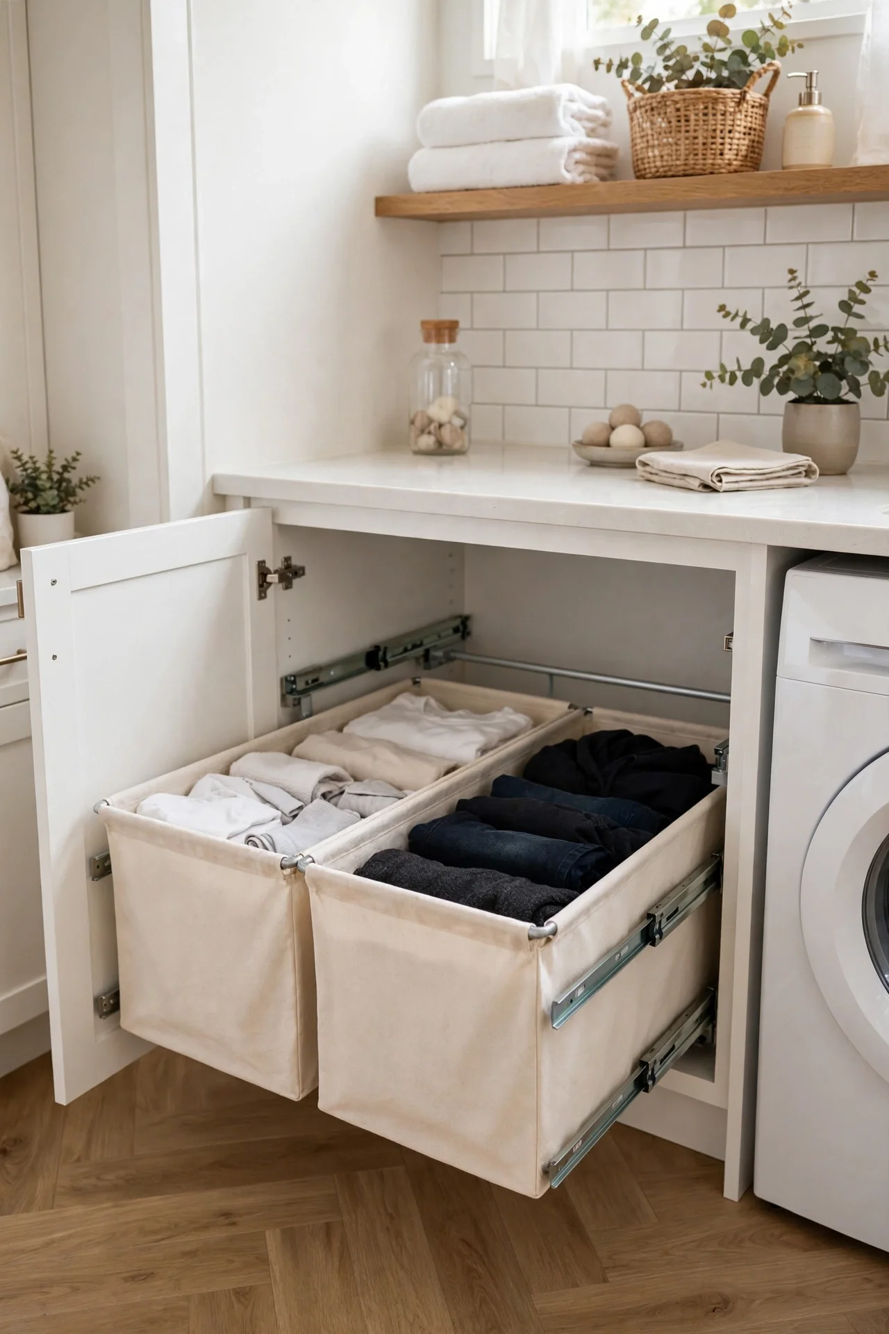 11 Pull Out Hamper