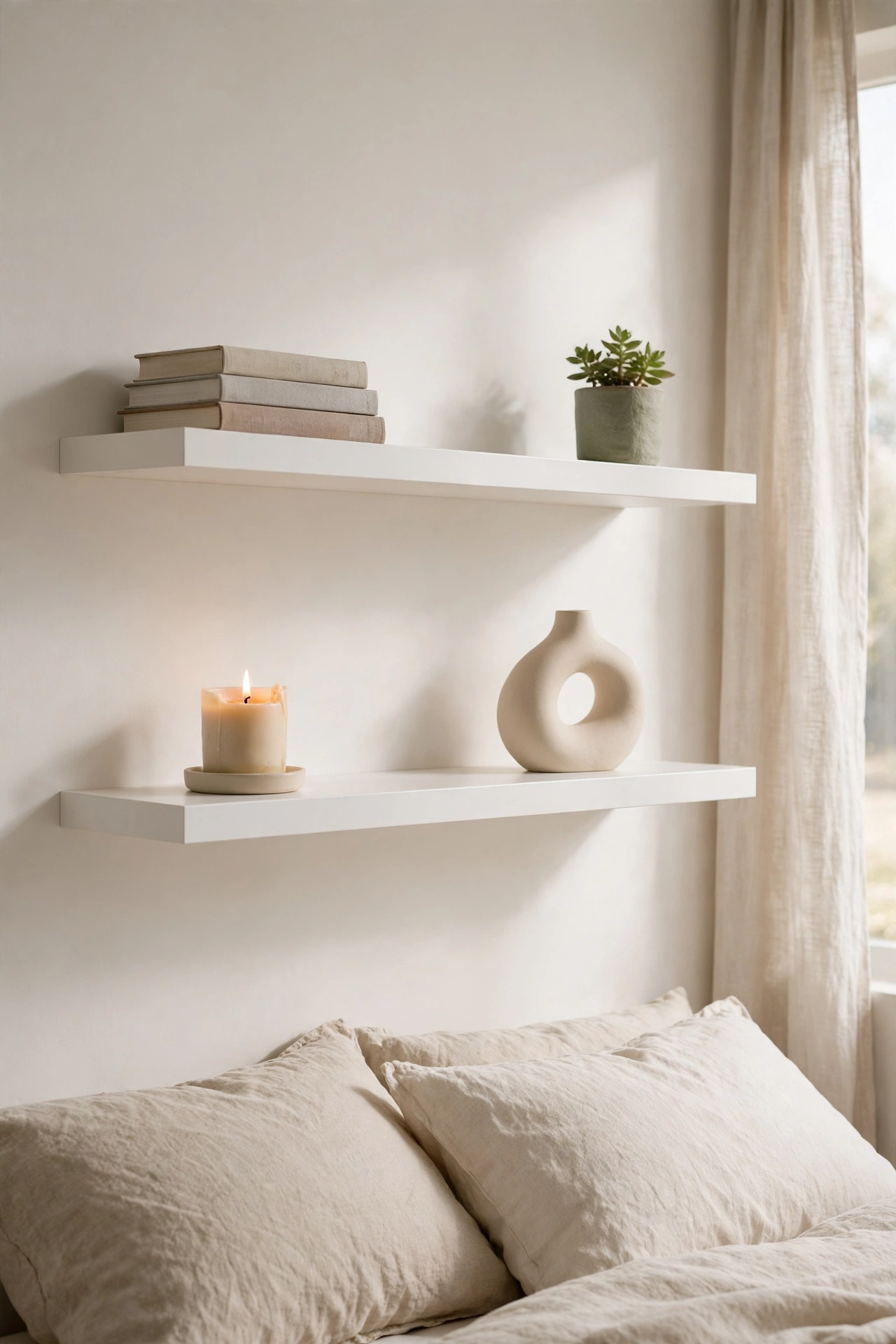 21 Decluttered Open Shelves
