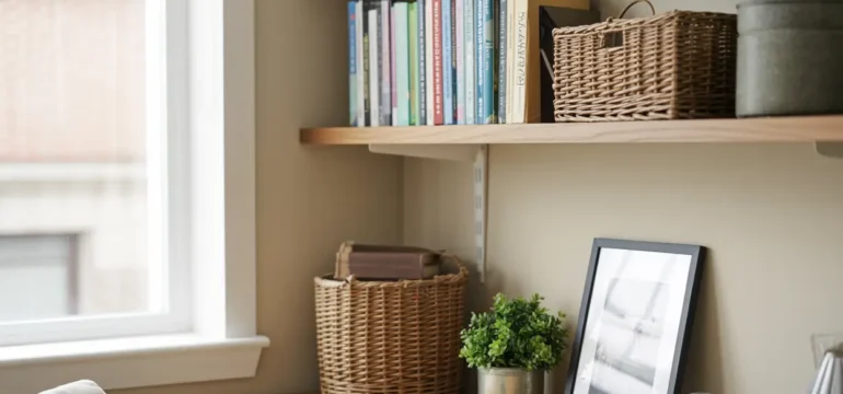 Office Shelf Styling Tips: 12 Easy Ideas