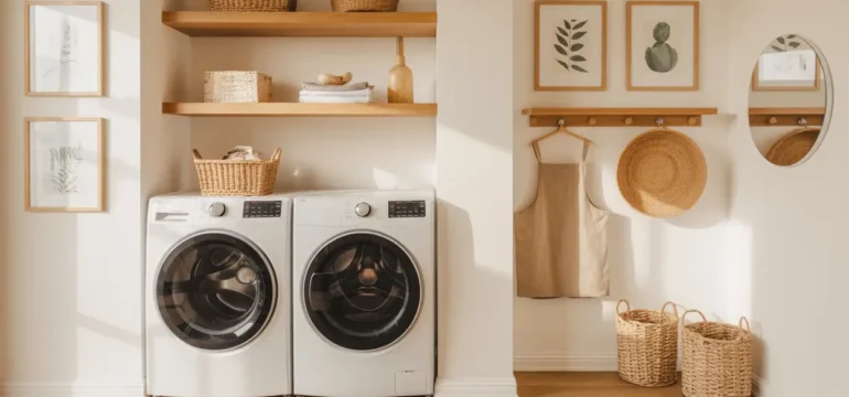 What to Put on Laundry Room Walls (15 Ideas)