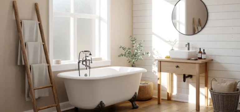 Farmhouse Bathrooms Done Right: 14 Inspiring Looks 1 Farmhouse Bathrooms Done Right: 14 Inspiring Looks