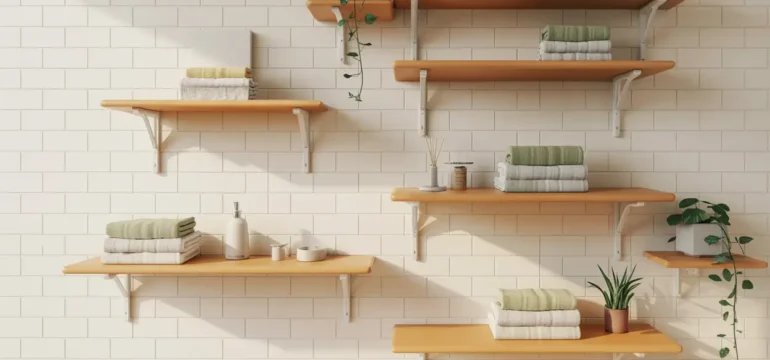 15 Bathroom Shelves Worth Copying: Stylish Looks 1 15 Bathroom Shelves Worth Copying: Stylish Looks