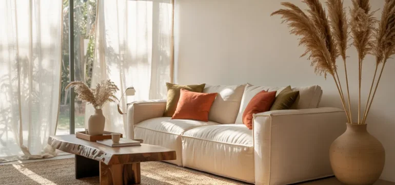 39 Earthy Living Room Looks That Mix Rustic Charm With Modern Style
