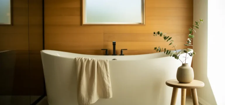 19 Bathroom Wall Ideas That Feel Warm and Cozy 1 19 Bathroom Wall Ideas That Feel Warm and Cozy