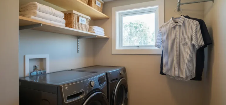 Small Laundry Room? 16 Organization Ideas That Help