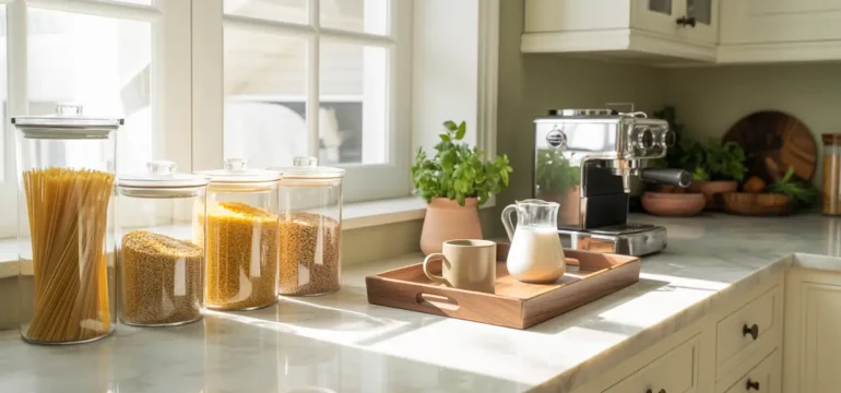 Counter Clutter Gone: 17 Kitchen Organization Ideas 1 Counter Clutter Gone: 17 Kitchen Organization Ideas