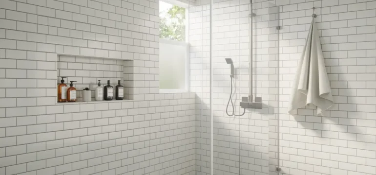 Tiny Shower, Big Style: 21 Small Shower Designs 1 Tiny Shower, Big Style: 21 Small Shower Designs