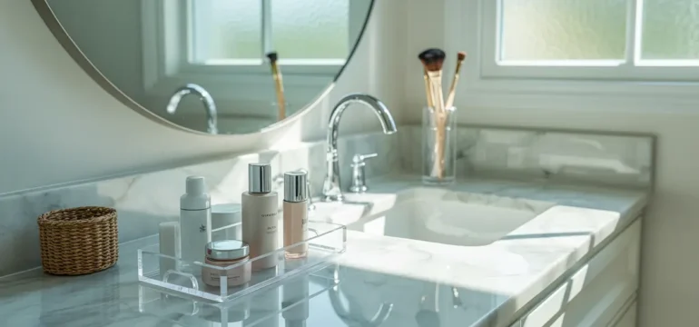 How to Organize a Cluttered Vanity (16 Simple Ideas) 1 How to Organize a Cluttered Vanity (16 Simple Ideas)
