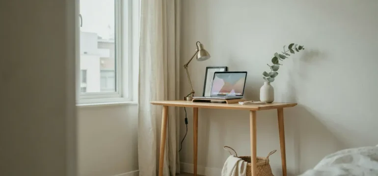 19 Classy Desk Setups That Make Small Workspaces Feel Special 1 Classy Desk Setups That Make Small Workspaces Feel Special
