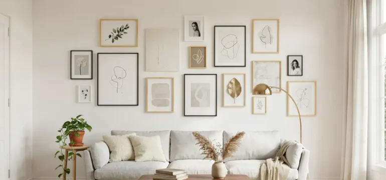 What to Hang on Your Living Room Wall — 21 Ideas 1 What to Hang on Your Living Room Wall — 21 Ideas