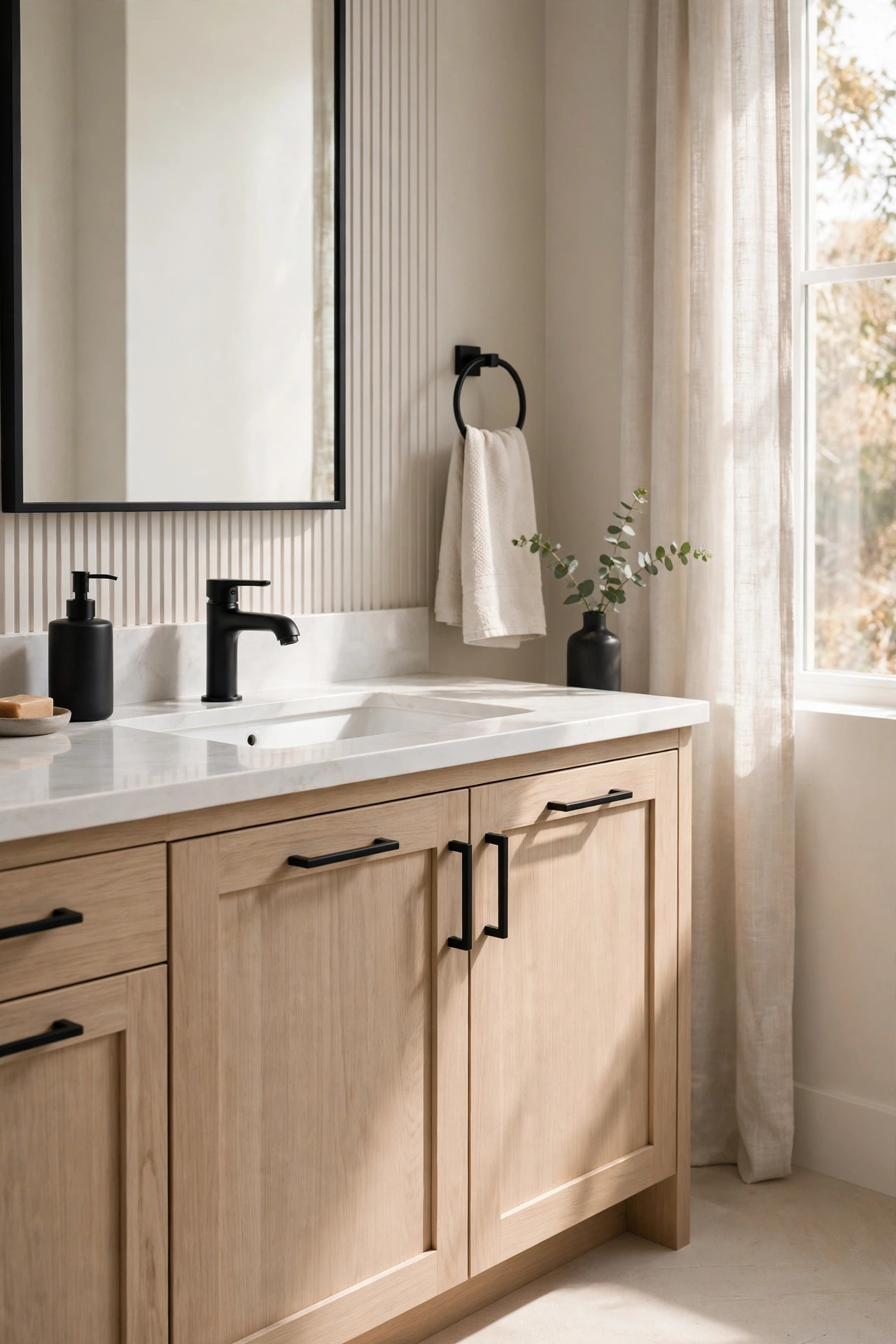 Matte Black Fixtures