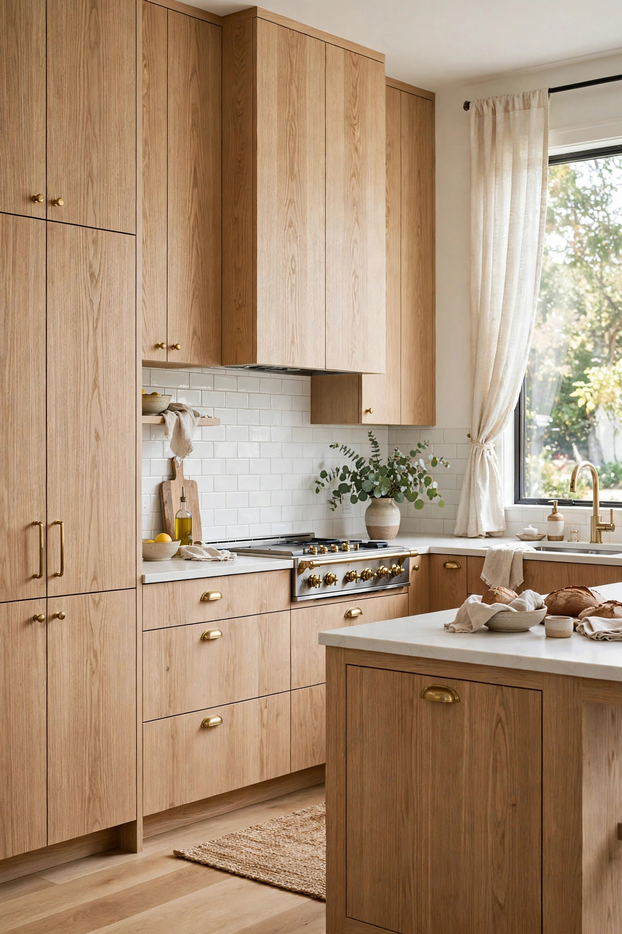 Rift Sawn Cabinets