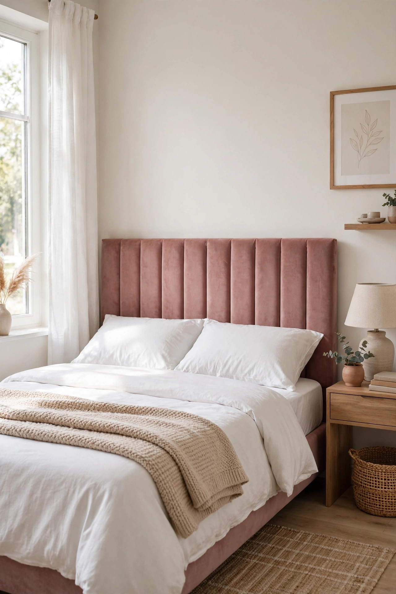 17 Teen Bedroom Ideas That Feel Grown-Up 2 Velvet Headboard Upgrade
