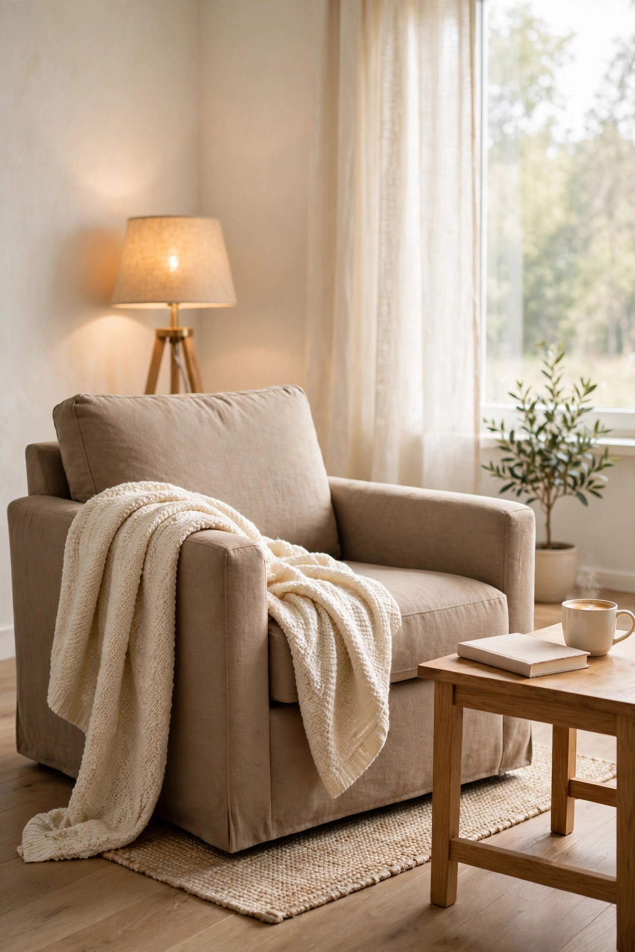 Corner Armchair Nook