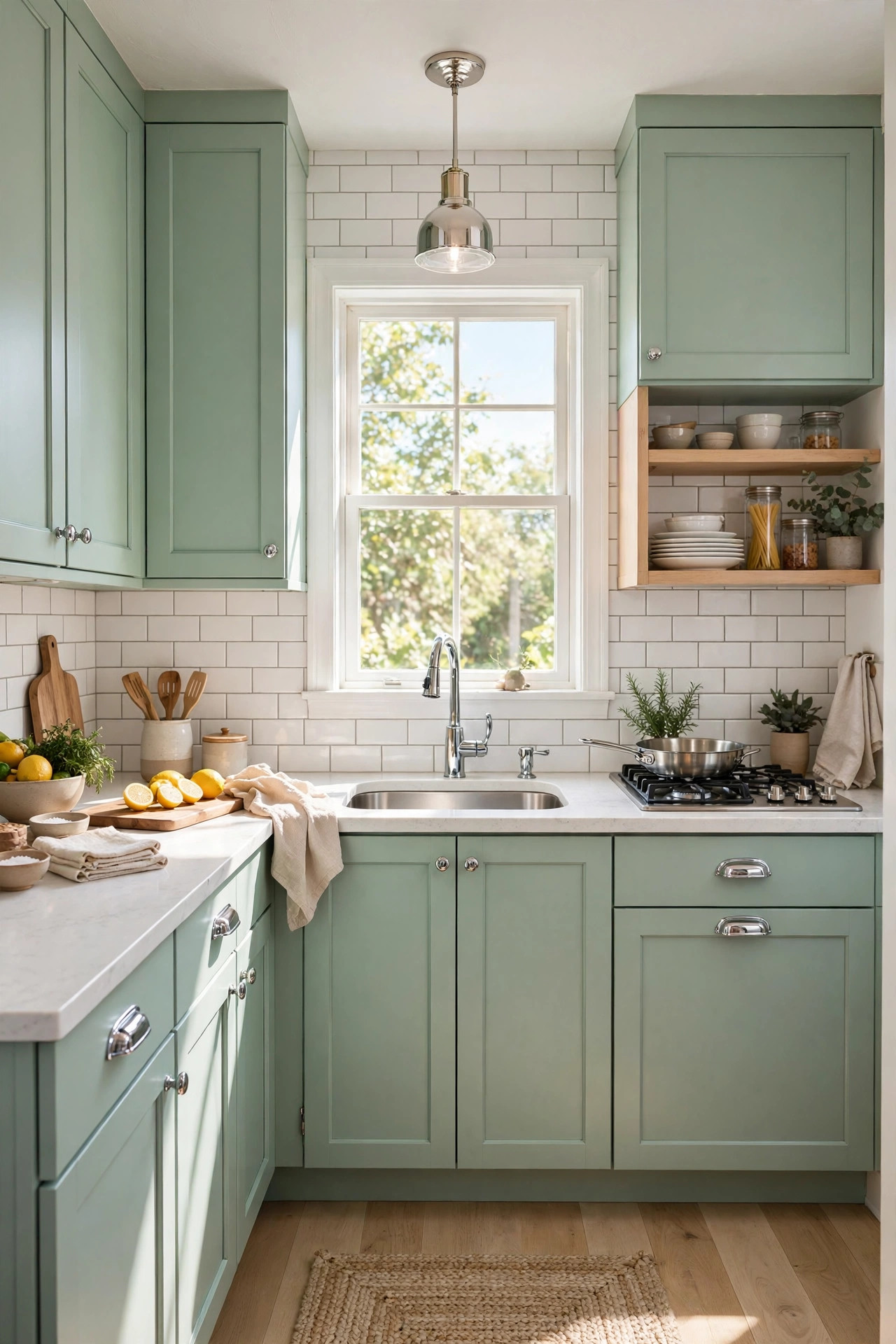 Mint Green for a Fresh Retro Feel
