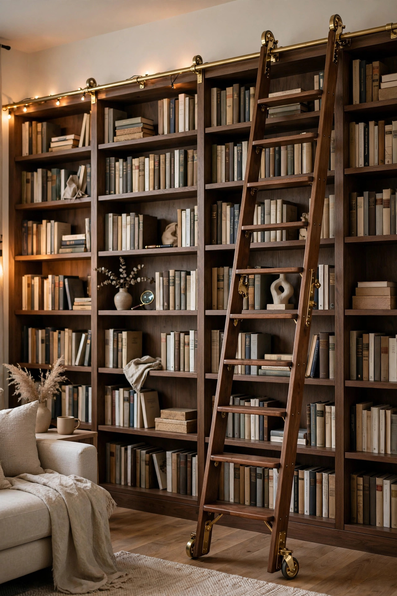 Rolling Library Ladder