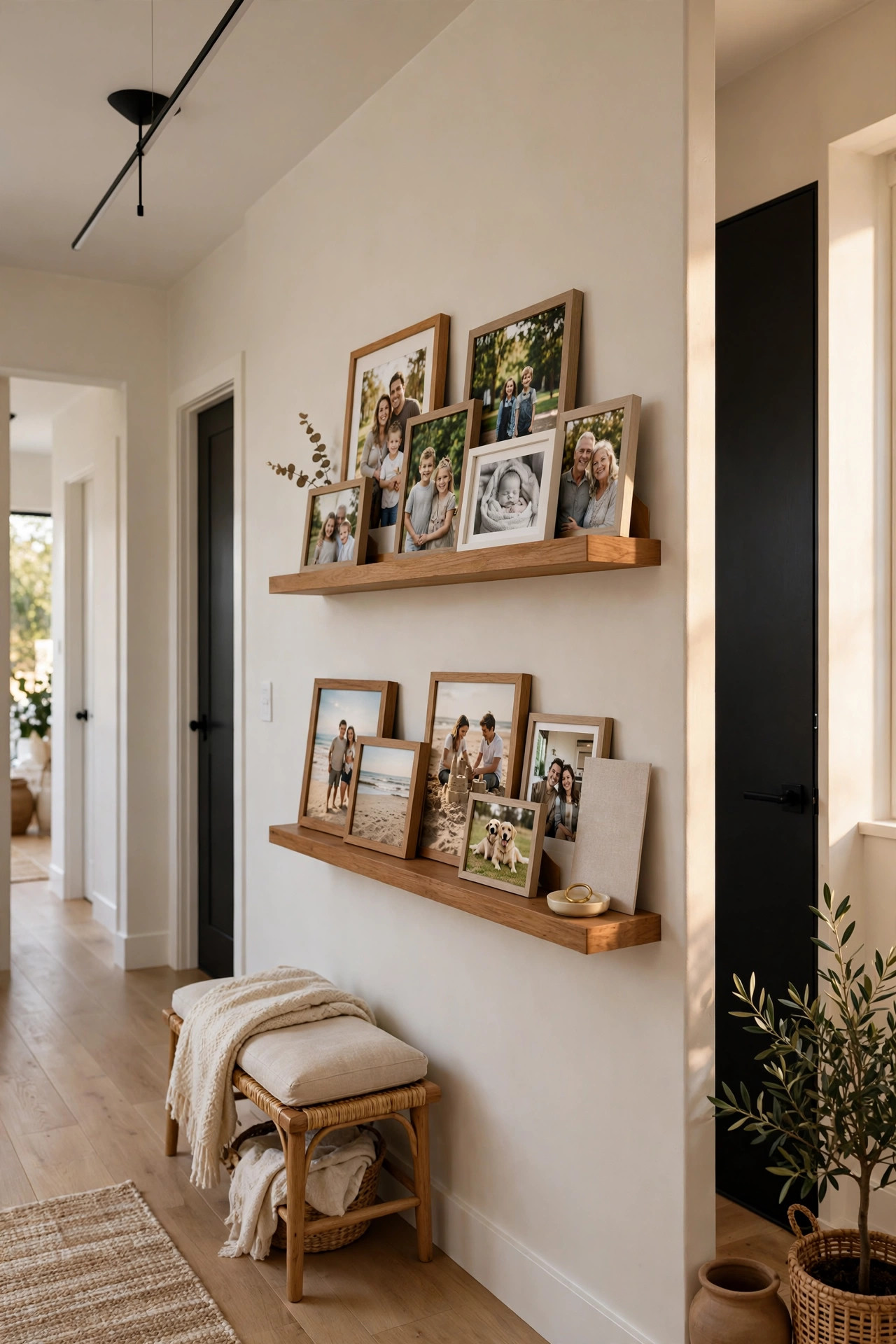 22 DIY Wall Art Ideas Anyone Can Make 4 Photo Ledge Gallery