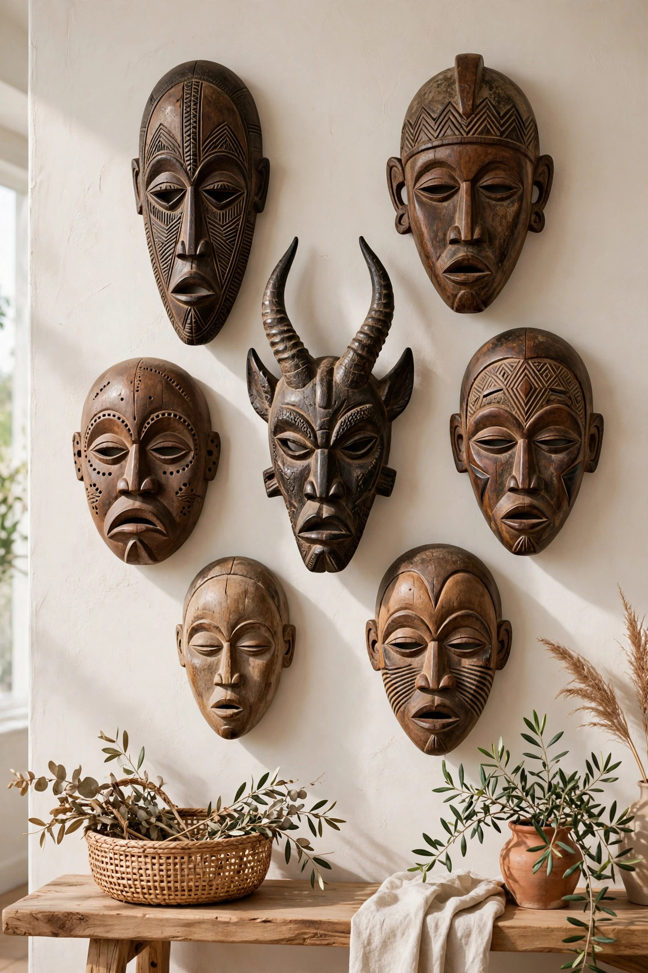 Carved Wooden Mask Gallery