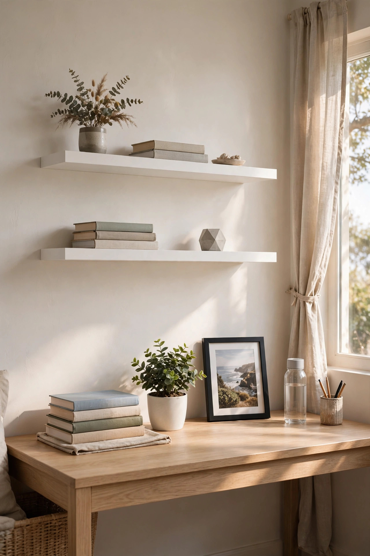 17 Teen Bedroom Ideas That Feel Grown-Up 5 Floating Shelf Display