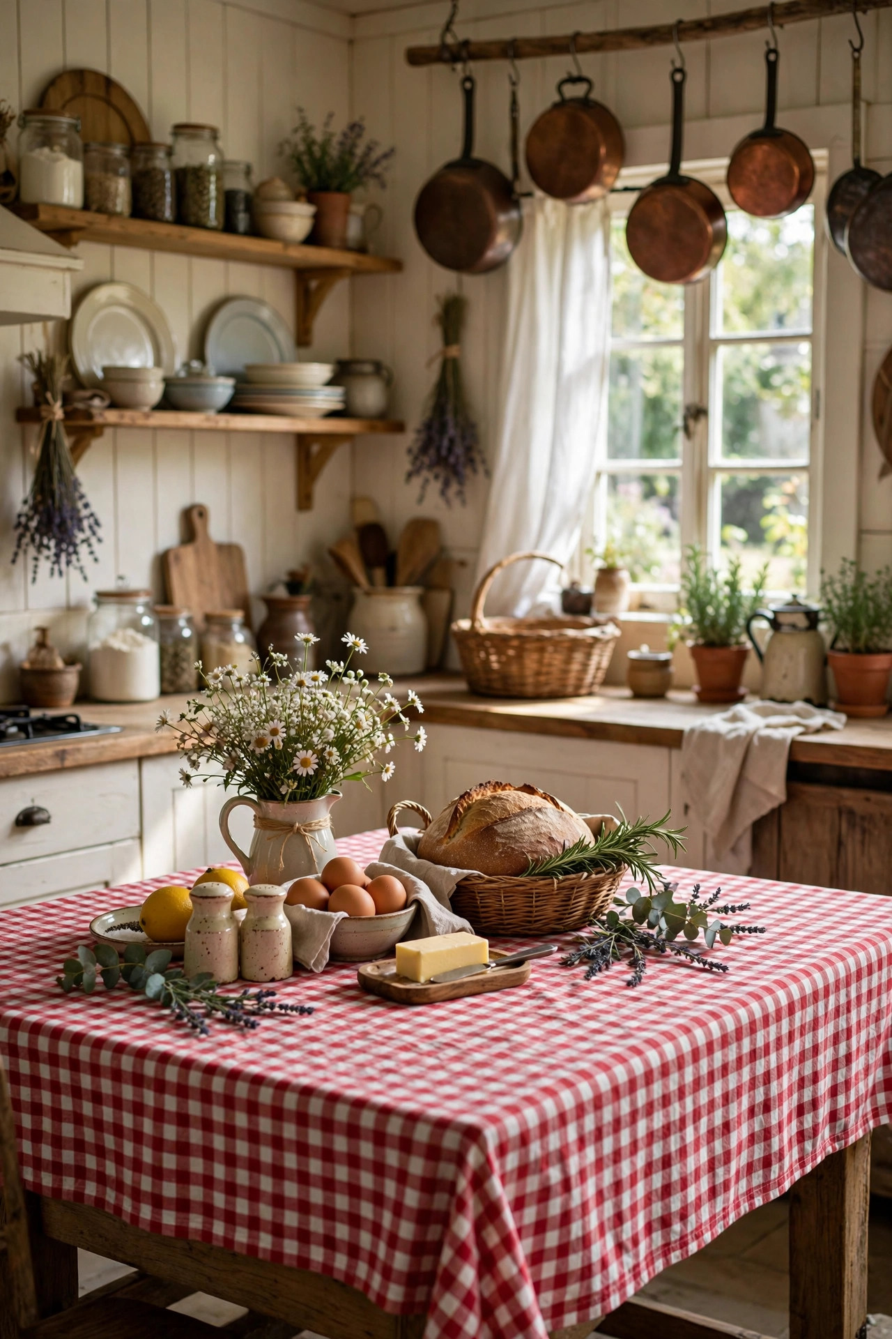 Gingham Tablecloth