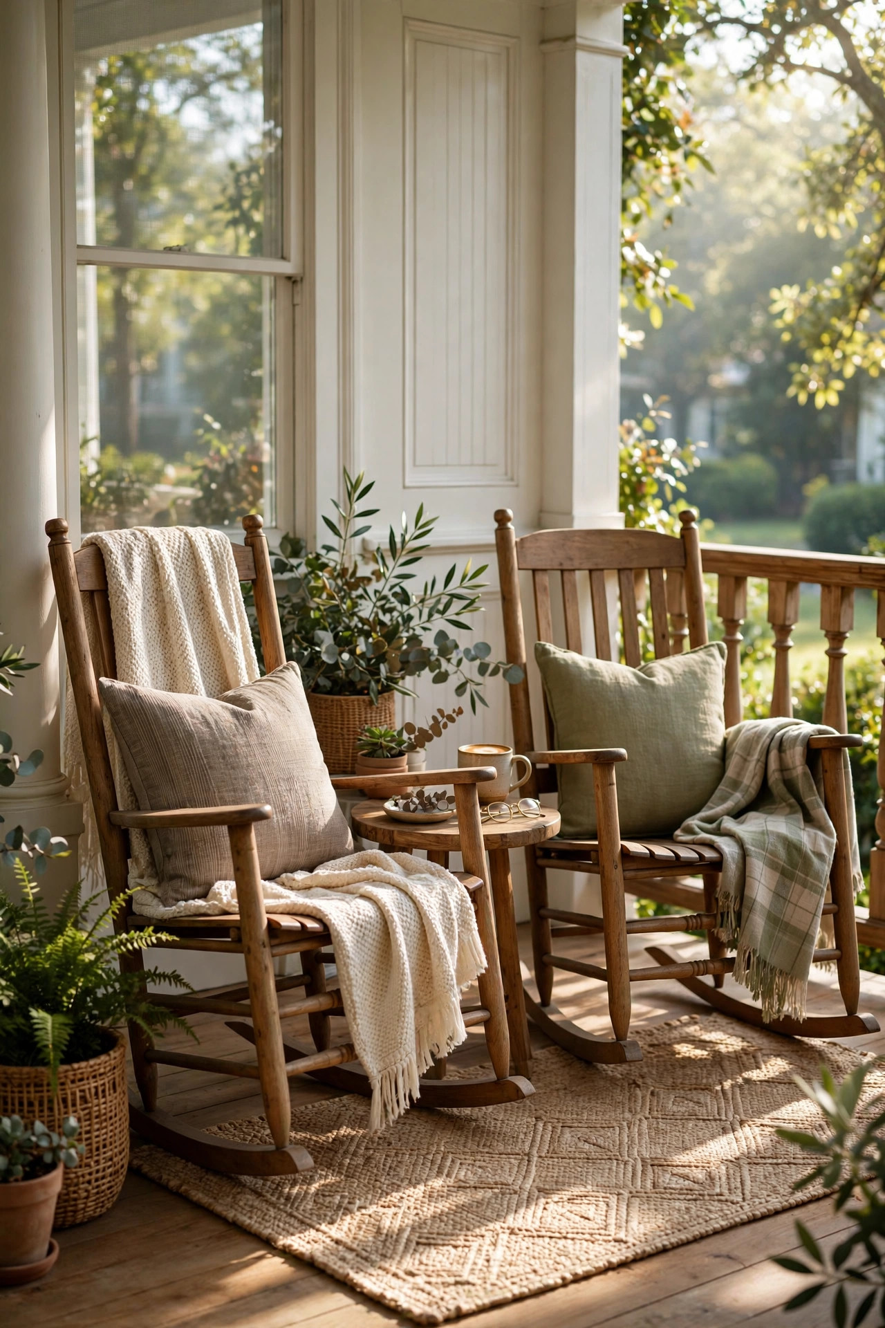 Porch Seating Nook