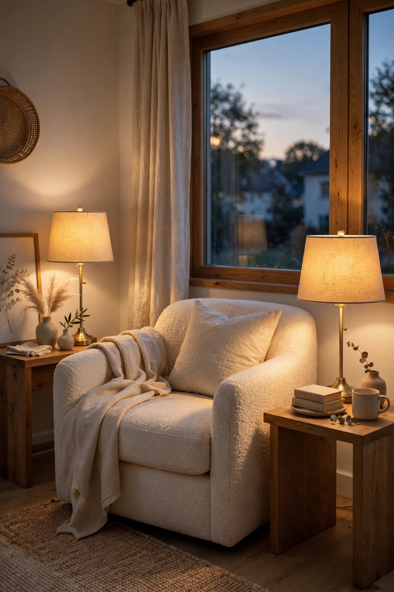 20 Quiet Luxury Home Decor Ideas on a Budget 5 Warm Glow Table Lamps