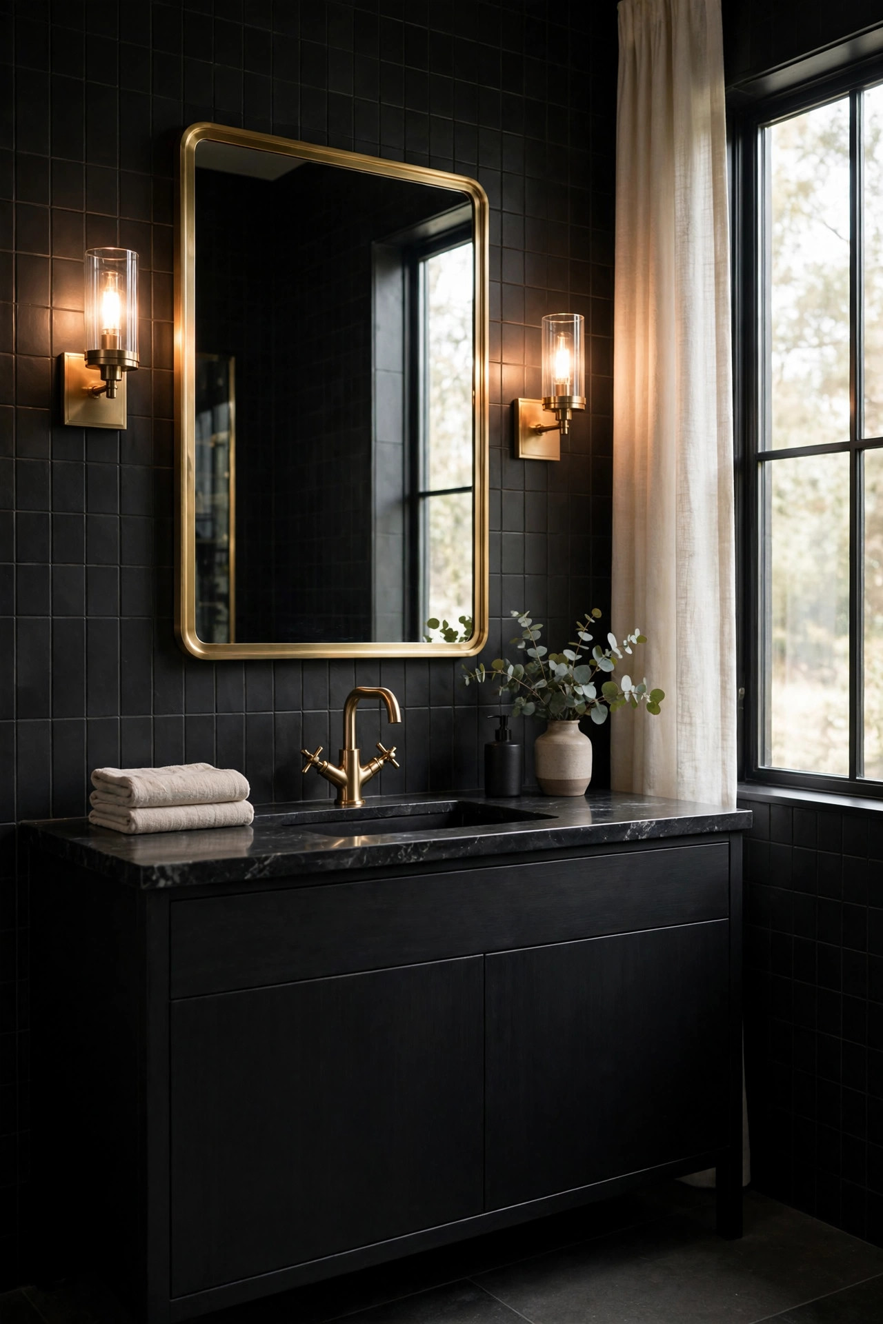 Brass Gold Accents
