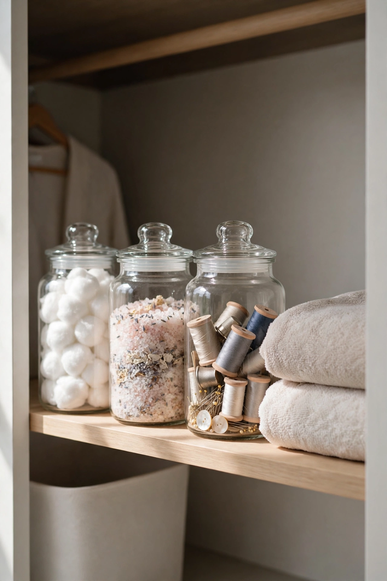 Clear Jar Storage