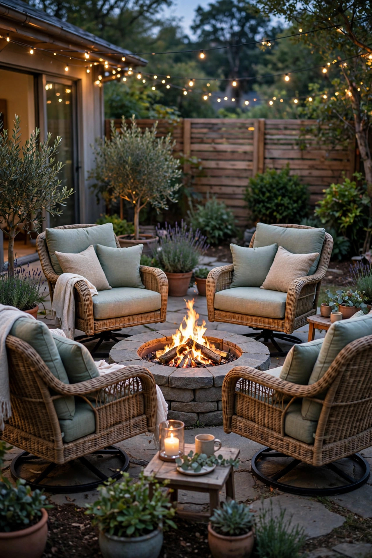Swivel Patio Chairs