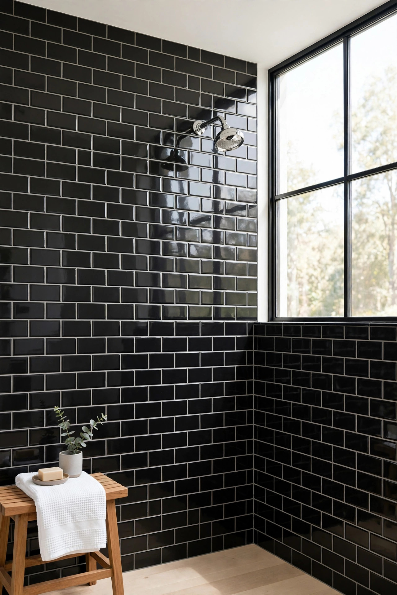Black Subway Tile