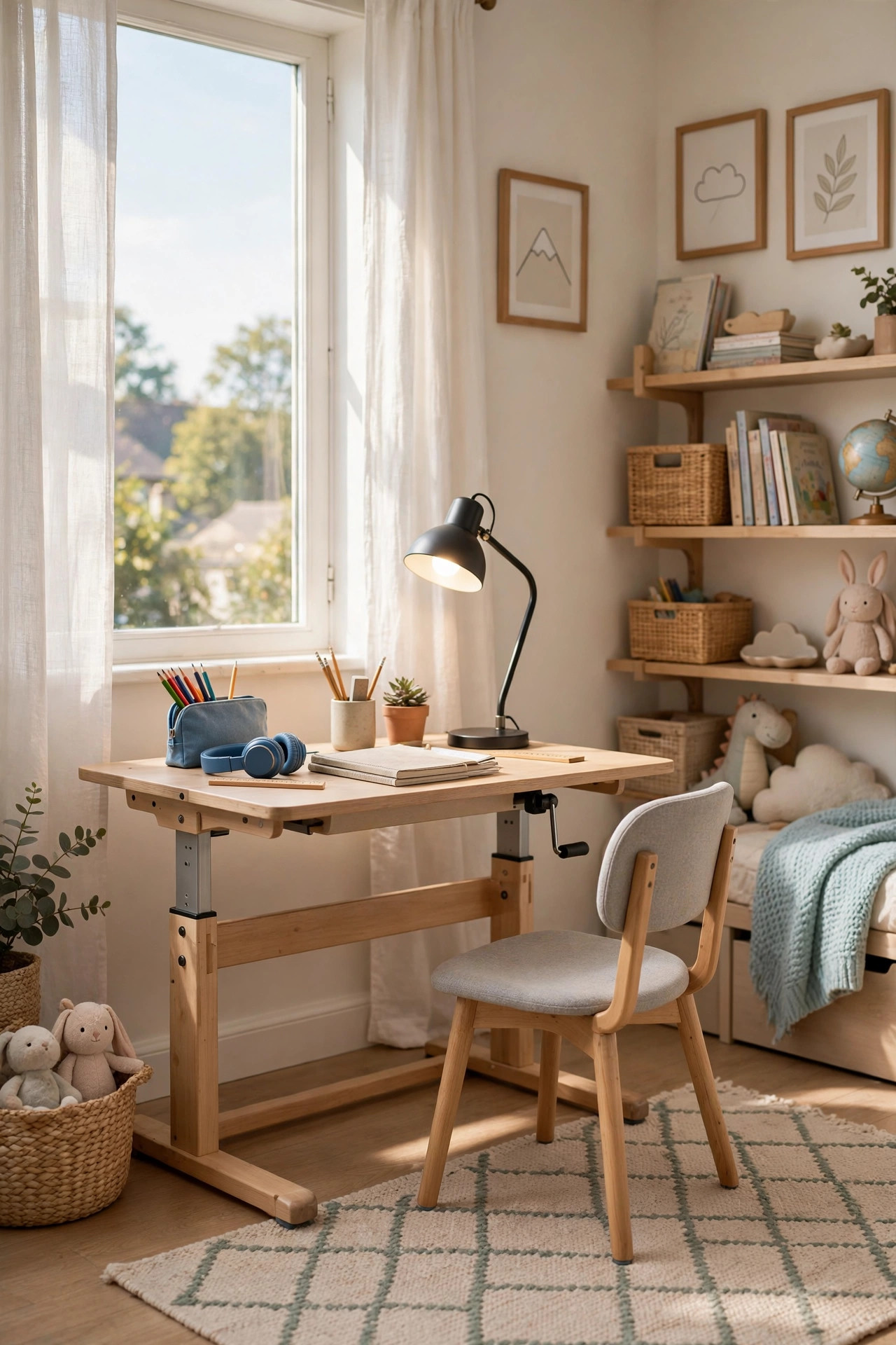 Kids homework desk