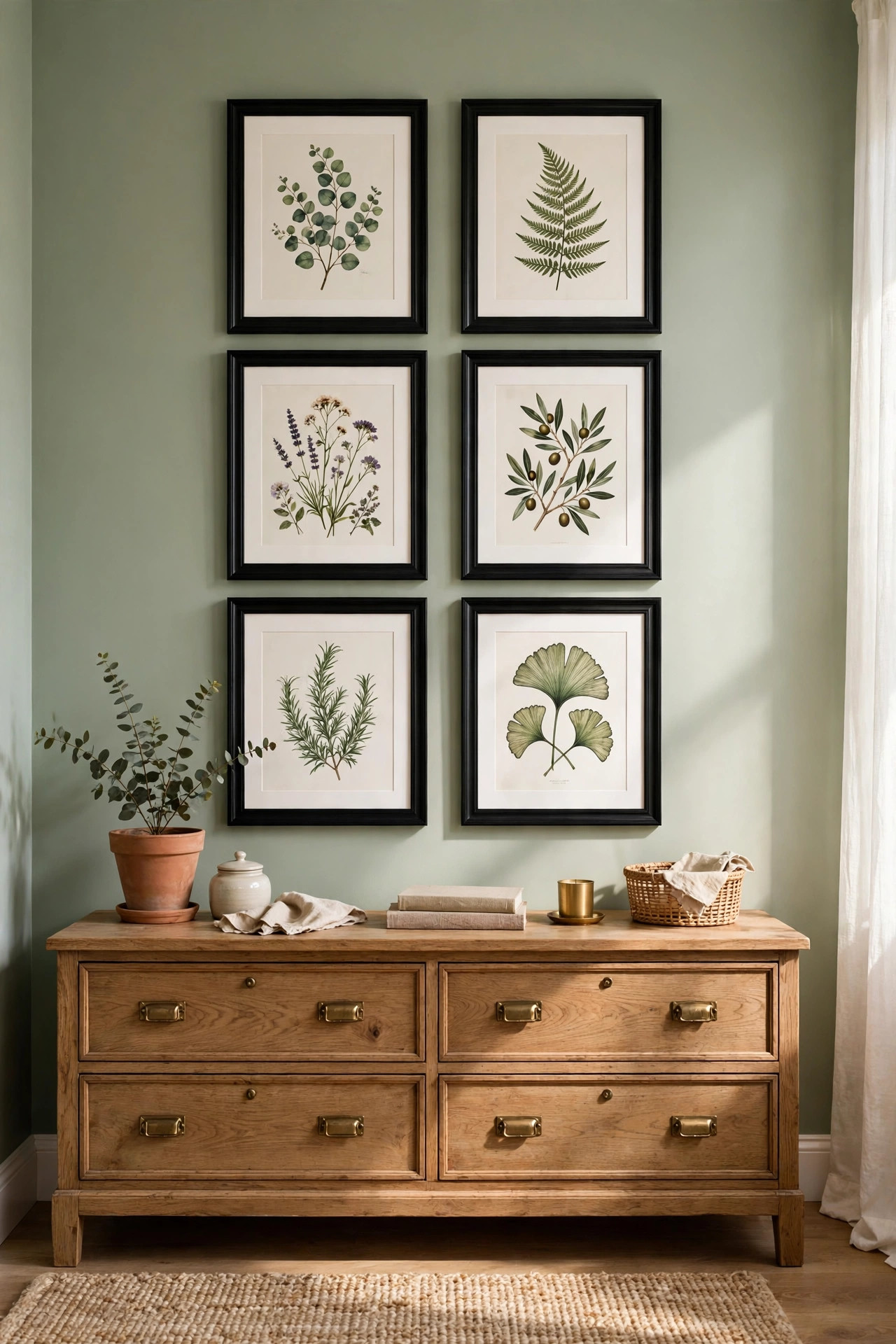 Botanical Gallery Wall
