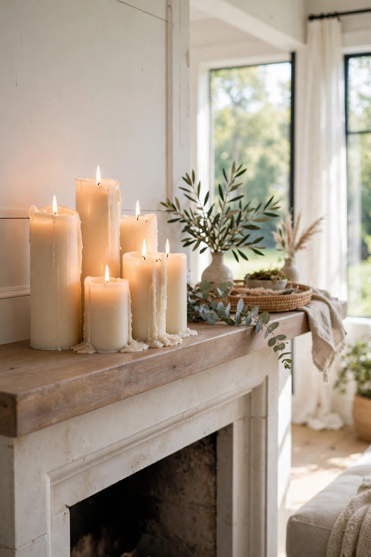 Candle Cluster Glow