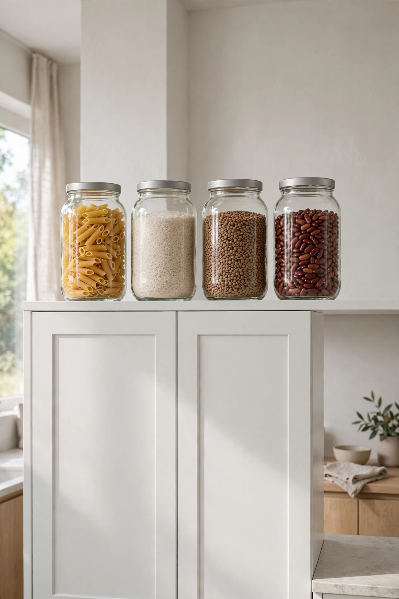 Glass Jar Pantry