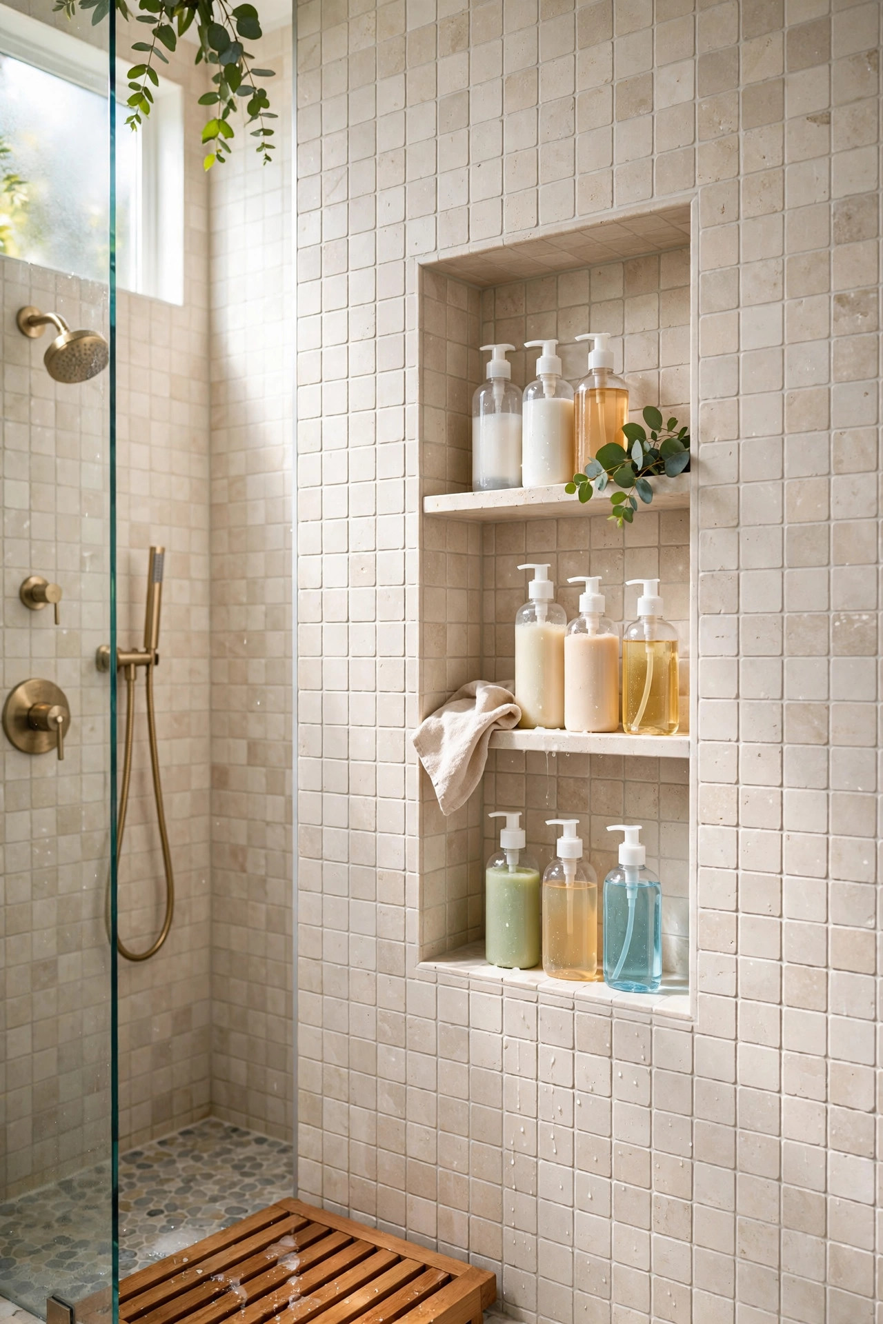 Niche Shelving Detail