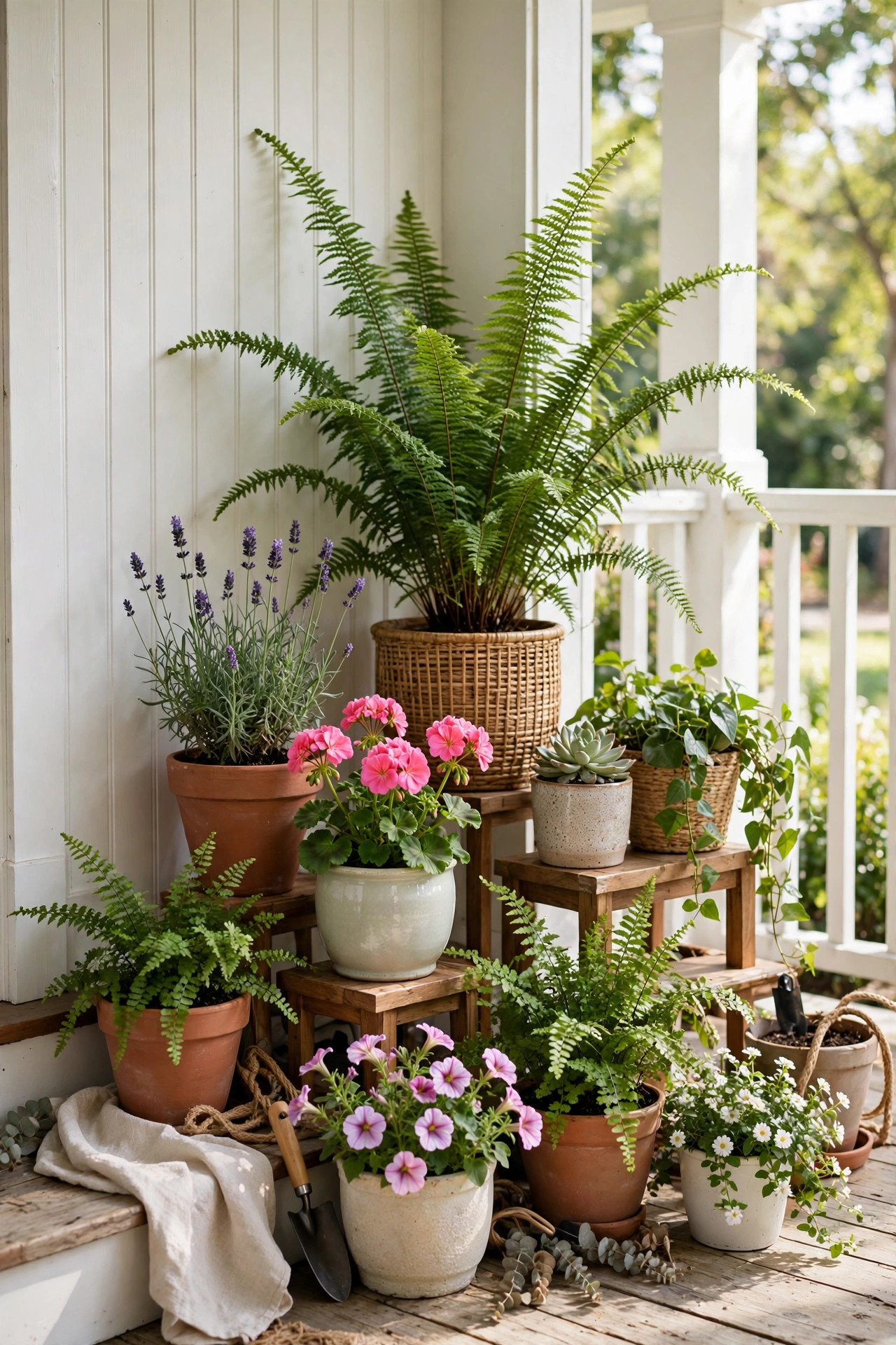 Potted Plant Clusters